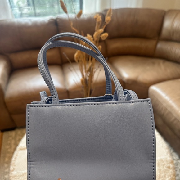 TELFAR SMALL CERULEAN SHOPPING BAG NEW WITH TAGS NEVER BEFORE WORN - Picture 3 of 6